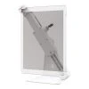 Barkan 7-14 in. Anti-Theft Tablet Desk Stand White Touch and Tilt 360-Degree Rotation by Barkan a Better Point of View