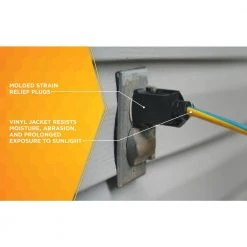 100 ft. 14/3 SJTW Push-Lock Multi-Color Outdoor Medium-Duty Extension Cord by Southwire 19 100 ft. 14/3 SJTW Push-Lock Multi-Color Outdoor Medium-Duty Extension Cord by Southwire -Electro Gear Shop yellow blue southwire general purpose cords 24398826 66 1000