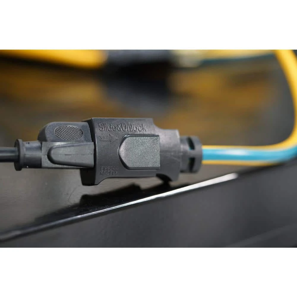 100 ft. 14/3 SJTW Push-Lock Multi-Color Outdoor Medium-Duty Extension Cord by Southwire 13 100 ft. 14/3 SJTW Push-Lock Multi-Color Outdoor Medium-Duty Extension Cord by Southwire - Image 13