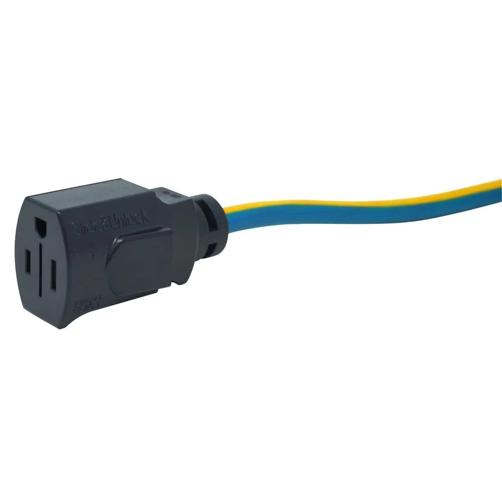 100 ft. 14/3 SJTW Push-Lock Multi-Color Outdoor Medium-Duty Extension Cord by Southwire 2 100 ft. 14/3 SJTW Push-Lock Multi-Color Outdoor Medium-Duty Extension Cord by Southwire - Image 2