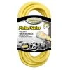 25 ft. 10/3 SJEO Outdoor Extension Cord with Lighted Plug by Southwire
