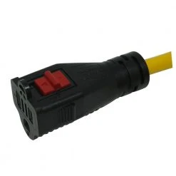 50 ft. 14/3 SJTW Push-Lock Outdoor Heavy-Duty Extension Cord by Southwire -Electro Gear Shop yellow southwire general purpose cords 24388826 1f 1000